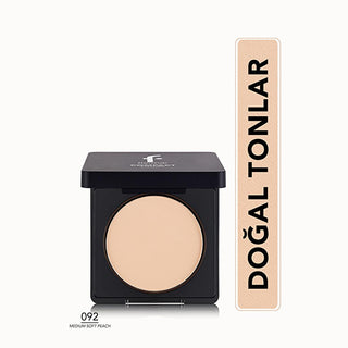 Flormar Compact Powder Pudra 092 Medium Soft Peach - Matte Finish, High Coverage Makeup for Natural Look Flormar Compact Powder - Matte Finish Makeup for Flawless Look Compact Powder, Matte Finish Makeup, High Coverage Powder, Flormar Compact Powder, Natural Makeup Look, Makeup Essentials, Cosmetics, Beauty Products, Matte Finish Cosmetics, Flawless Makeup, Long Lasting Makeup, Smooth Application, Natural Appearance, All Skin Types