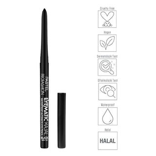 Pastel Profashion Eyematic Kajal Waterproof Automatic Eye Pencil - Long-Lasting, Smudge-Proof Eyeliner & Kajal for Sensitive Eyes Waterproof Automatic Eye Pencil - Long-Lasting Kajal & Eyeliner waterproof eye pencil, automatic kajal, long-lasting eye makeup, smudge-proof eyeliner, cosmetic pencil, makeup for sensitive eyes, durable eye makeup, easy makeup application, kajal for daily use, waterproof kajal, long-lasting kajal, smudge-proof kajal, automatic eye pencil, cosmetic eyeliner