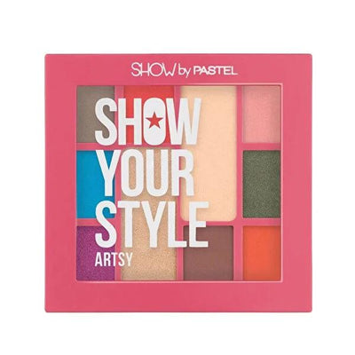 Show By Pastel Far Paleti Makeup Palette - Soft Texture, 4-Color Eyeshadow for Customizable Gradient Eye Makeup