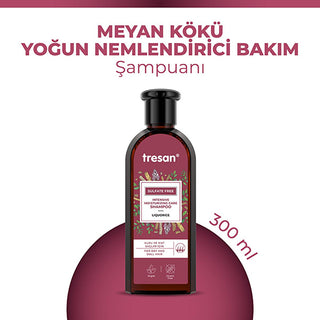 Tresan Sulfate-Free Shampoo with Licorice Root Extract - Moisturizing, Gentle, Natural Hair Care - 10.14 fl oz Tresan Sulfate-Free Shampoo for Moisturizing Hair sulfate-free shampoo, moisturizing shampoo, licorice root extract shampoo, natural hair care products, hydrating shampoo, gentle hair care, daily use shampoo, dry hair solution, damaged hair repair, oily hair balance, dandruff prevention, hair nourishment, soft hair, manageable hair