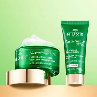 Nuxe Nuxuriance Ultra: Anti-Aging Cream Set - Reduce Wrinkles, Improve Firmness - Day & Night Cream for Radiant Skin Nuxe Anti-Aging Cream Set: Reduce Wrinkles & Restore Radiance Anti-aging cream, Wrinkle cream, Night cream, Day cream, Nuxe skincare, Anti-aging set, Face cream, Skincare set, Anti-wrinkle cream, Nuxuriance Ultra, anti-aging, wrinkles, fine lines, skin firmness, skin elasticity, day cream, night cream, 24-hour skincare, women's skincare, luxury skincare, face moisturizer, radiant skin, skin r