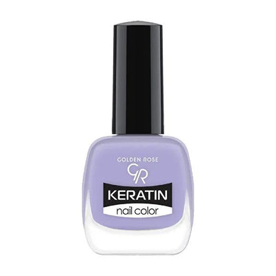 Golden Rose Keratin Nail Polish - Long-Lasting Color & Nourishing Formula