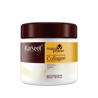 Karseell Maca Power Collagen Hair Mask - 500ml Nourishing Repair for Damaged Hair Karseell Maca Power Collagen Hair Mask - Nourishing Repair hair mask, collagen hair mask, maca essence hair repair, damaged hair treatment, nourishing hair mask, hair care, hair repair, collagen, maca essence, hair nourishment, hair health, hair vitality, deep conditioning, pre-shampoo treatment