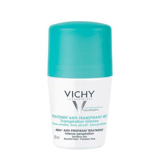 Vichy Intense Anti-Perspirant Deodorant for Excessive Sweating - Long Lasting Sweat & Odor Protection, Alcohol & Paraben-Free, Hypoallergenic Vichy Anti-Perspirant Deodorant - Intense Sweat & Odor Control anti-perspirant deodorant, deodorant for excessive sweating, intense anti-perspirant, alcohol-free deodorant, paraben-free deodorant, hypoallergenic deodorant, deodorant for sensitive skin, long lasting deodorant, sweat protection, body odor control, deodorant, sweat, odor, sensitive skin, hypoallergenic, 