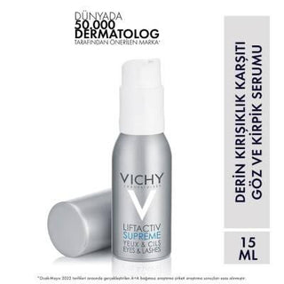vichy liftactiv serum 10 for eyes and lashes, eye and lash serum by vichy in 15ml Vichy Liftactiv Serum 10 - Eye & Lash Serum | 15ml Vichy Liftactiv Serum 10 - Eye & Lash Serum | 15ml vichy, eye-serum, lash-serum, anti-aging, hydration, hyaluronic-acid, beauty, skincare, ai-generated, serum