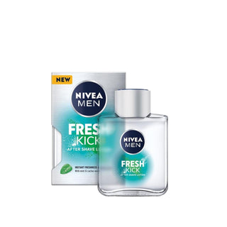 Nivea Fresh Kick After Shave Lotion 100ml - Soothing Men's Grooming Nivea Fresh Kick After Shave Lotion 100ml Nivea Fresh Kick, After Shave Lotion, 100 ml, Men's grooming, Shaving care, Nivea, After shave, Men's skincare, Grooming essentials, Refreshing scent, Skin care, Shaving comfort