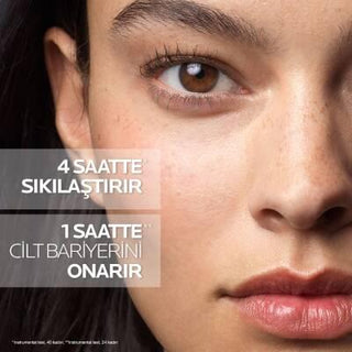 la roche posay hyalu b5 wrinkle serum bottle, anti-wrinkle serum application on skin, la roche posay skincare product with pump La Roche Posay Hyalu B5 Serum - Wrinkle Reduction | 30 ml La Roche Posay Hyalu B5 Serum | Anti-Wrinkle & Hydrating la-roche-posay, hyalu-b5-serum, anti-wrinkle, hydrating-serum, skincare, facial-care, moisturizer, hyaluronic-acid, vitamin-b5, ai-generated