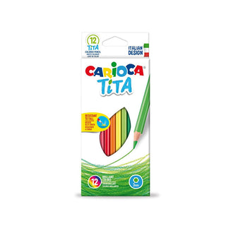 Carioca Tita Dry Paint Markers 12-Pack - Vibrant, Durable, and Safe for Kids Carioca Tita Dry Paint Markers 12-Pack - Safe & Durable dry paint markers, child-safe art supplies, washable markers, durable drawing tools, children's art materials, Carioca, Tita, art supplies, kids' markers, classroom art, art therapy, creative tools, hexagonal markers, vibrant colors, shatter-resistant