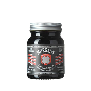 Morgan's Pomade High Shine Firm Hold Hair Styling Pomade 100g - High Gloss Finish, Long Lasting Style Morgan's Pomade: High Shine Firm Hold Hair Styling Hair Pomade, High Shine Hair Product, Firm Hold Styling, Morgan's Pomade, Saç Şekillendirici Pomad, Hair Styling Products, High Gloss Finish, Long Lasting Style, Men's Grooming, Hair Care, Styling Products