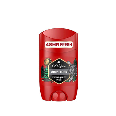 Old Spice Wolfthorn Antiperspirant Deodorant Stick for Men - 50ml, Effective Sweat and Odor Protection