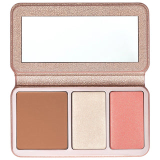 Face Palettes by [Brand Name] - All-in-One Bronzer, Highlighter, Blush for Natural Glow Face Palette - Bronzer, Highlighter, Blush for Natural Look face palette, bronzer highlighter blush, makeup for natural look, portable cosmetics, cruelty-free makeup, makeup essentials, travel makeup, natural glow, radiant look, makeup for beginners, luxe cosmetics