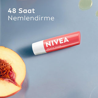 Nivea Lip Care Balm - 24 Hour Moisturizing Shimmering Lip Balm Nivea 24hr Moisturizing Lip Balm Lip balm, Nivea lip care, Moisturizing lip balm, Dermatologically tested lip care, Shimmering lip balm, Lip care products, Dry lip solution, Chapped lip remedy, Natural lip balm, Cleaner lip care