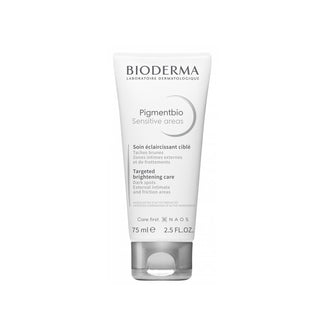 Bioderma Sensitive Area Body Care Cream - Hyperpigmentation Treatment & Dark Spot Correction, 2.54 fl oz Bioderma Sensitive Area Cream for Hyperpigmentation sensitive area body care cream, hyperpigmentation treatment, dark spot correction, dermatologically tested body cream, Bioderma Pigmentbio, sensitive skin care, gentle body cream, hyperpigmentation solution, dark spot treatment, skin tone evening cream