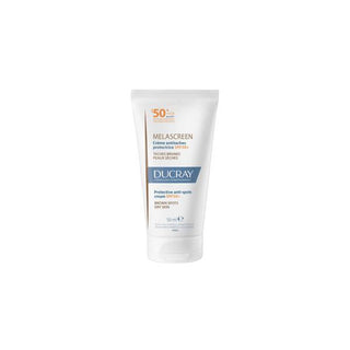 Ducray Melascreen SPF50+ Anti-Spots Sunscreen: UVA/UVB Broad Spectrum Protection, Reduces Hyperpigmentation, Makeup Base - 50ml Ducray SPF50+ Sunscreen: Anti-Spots, UVA/UVB Protection sunscreen SPF50+, anti-spots sunscreen, sun protection, hyperpigmentation treatment, sunscreen makeup base, Ducray sunscreen, broad spectrum sunscreen, UVA UVB protection, azelaic acid sunscreen, sunscreen, SPF50, anti-spots, hyperpigmentation, makeup base, Ducray, broad spectrum, UVA, UVB, azelaic acid, skin care, sun damage,
