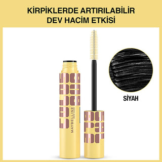 Maybelline Colossal Bubble Mascara - Extreme Volume, Clump-Free, 24HR Wear - Long Lasting Volumizing Mascara Maybelline Colossal Mascara: Volumizing, Long Lasting - Shop Now! mascara, volumizing mascara, long lasting mascara, lash volume, Maybelline mascara, bubble mascara, clump-free mascara, 24 hour mascara, makeup, eye makeup, volumizing, long lasting, clump free, beauty, cosmetics, lash enhancement, dramatic lashes, makeup enthusiasts, gifts for her, root to tip brush, lightweight mascara, smudge proof 