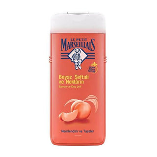 Le Petit Marseillais White Peach & Nectarine Shower Gel - Moisturizing Body Wash for Soft Skin Le Petit Marseillais White Peach Shower Gel - Moisturizing Body Wash Shower Gel, Moisturizing Body Wash, White Peach and Nectarine Scent, Natural Ingredients, Fragrant Shower Products, Body Care, Skin Moisturizer, Luxurious Shower Experience, Gentle Cleansing, Soft Skin, Nourished Skin, Refreshing Shower, Le Petit Marseillais, Personal Care, Cosmetics