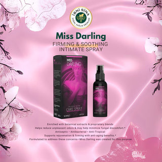Miss Darling Women’s Intimate Care Spray – Odor & Fungal Defense, Firming Effect