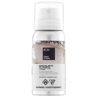 First Class Charcoal Detox Dry Shampoo - Oil-Absorbing, Vegan, Gluten-Free, Cruelty-Free - Extends Style & Refreshes Hai