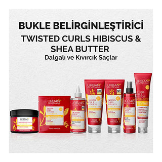 Urban Care Twisted Curls: Hibiscus & Shea Butter Curl Defining Cream - Anti-Frizz, Moisturizing Hair Care for Wavy & Curly Hair Urban Care Curl Cream: Define Curls & Fight Frizz curly hair cream, wavy hair cream, curl defining cream, anti-frizz hair cream, hibiscus shea butter hair, paraben free hair cream, hair care for curls, hair moisturizing cream, curl enhancing cream, hair repair cream, curl cream, wavy hair product, curl definer, frizz control, shea butter, hibiscus, paraben-free, moisturizing, hair 