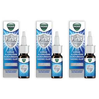 Vicks First Defence Nasal Spray 15ml - 3 Packs