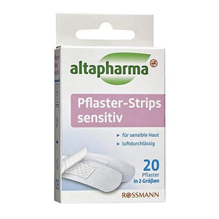 Altapharma Sensitive Skin Adhesive Bandages - Gentle, Breathable, and Dermatologically Tested - 20 Count Altapharma Sensitive Skin Bandages - Gentle & Breathable sensitive skin bandages, adhesive bandages, wound care products, dermatologically tested bandages, hypoallergenic bandages, gentle wound care, breathable bandages, first aid kit, outdoor activities, gift for her, gift for him, sensitive skin care, first aid supplies
