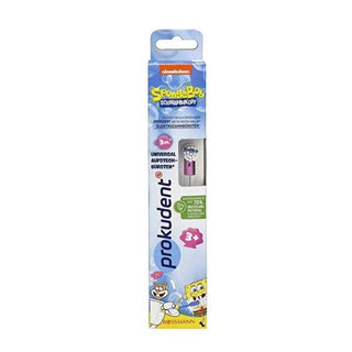 Prokudent Electric Toothbrush Replacement Heads for Kids - Sponge Bob Design, Compatible with Oral-B Handles, 3-Pack Prokudent Kids Electric Toothbrush Heads - Sponge Bob, Oral-B Compatible electric toothbrush replacement heads, children's oral care, Oral-B compatible toothbrush heads, Sponge Bob toothbrush, Prokudent toothbrush heads, kids' dental hygiene, oral care for children, toothbrush accessories, children's toothbrush heads, Oral-B toothbrush compatibility