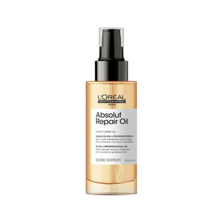 L'Oreal Professionnel Paris Serie Expert Absolut Repair Hair Care Oil - Nourishes & Repairs Damaged Hair, 3.04 fl oz L'Oreal Paris Hair Repair Oil - Nourishes Damaged Hair L'Oreal Professionnel Paris, Hair repair oil, Damaged hair care, Professional hair care products, Serie Expert Absolut Repair, Hair nourishment, Hair repair treatment, Luxurious hair care, Professional hair oil, Hair care for damaged hair, Repairing hair oil, Nourishing hair treatment, Hair care routine, Hair repair products