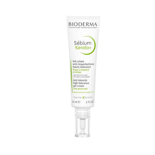 Bioderma Sebium Kerato+ Anti-Blemish Gel-Cream for Acne-Prone Skin - Salicyli...