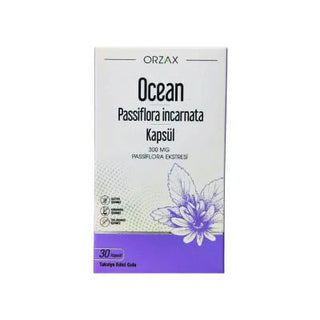 Orzax Ocean Passiflora Incarnata Supplement 300mg - Natural Stress Relief & Relaxation Support - 30 Capsules Orzax Passiflora Incarnata 300mg - Natural Stress Relief Supplement Passiflora Incarnata supplement, Herbal stress relief, Natural anxiety remedy, Dietary supplement for relaxation, Orzax Ocean Passiflora, Stress relief supplement, Anxiety relief, Relaxation support, Herbal remedy, Wellness supplement, Natural stress relief, Anxiety management, Relaxation aid, Health supplement, Mindfulness support, 