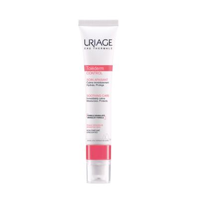 Uriage Tolederm Control Moisturizing Cream for Sensitive Skin - Hypoallergenic & Fragrance-Free