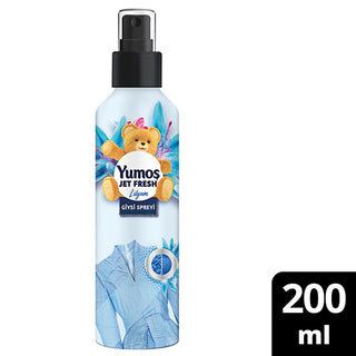 Yumoş Fabric Refreshing Spray Lilyum Scent - 6.76 fl oz, Anti-Wrinkle, Quick Refreshing for Clothes