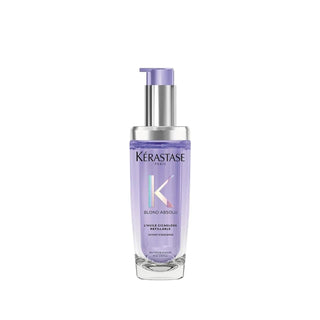 Kerastase Blond Absolu L'Huile Cicagloss Refillable Hair Care Oil for Blonde Hair - Nourishing, Moisturizing, 2.54 fl oz Kerastase Blond Absolu Hair Oil for Blonde Hair - Nourishing & Moisturizing Kerastase Blond Absolu, Hair care oil, Blonde hair nourishment, Refillable hair oil, Luxury hair care products, Hair hydration, Blonde hair care, Professional hair care, Eco-friendly packaging, Refillable hair care, Nourishing hair oil, Moisturizing hair oil, Blonde hair color maintenance, High-end hair care