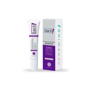 Luv it Anti-Aging Eye Cream 15ml - Reduce Fine Lines, Wrinkles & Dark Circles Luv it Anti-Aging Eye Cream 15ml - Reduce Fine Lines & Dark Circles Anti-Aging Eye Cream, Peptide Complex Eye Cream, Dark Circle Reduction, Fine Line and Wrinkle Reduction, Sensitive Skin Eye Care, Eye Cream, Anti-Aging Skincare, Under Eye Cream, Dark Circle Treatment, Wrinkle Reduction, Skincare for Sensitive Skin, Eye Care Products, Aging Skin Solutions, Cosmetic Skincare