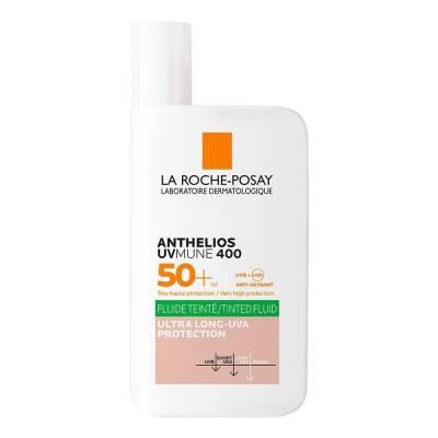 La Roche-Posay Anthelios: Oil Control Tinted Facial Sunscreen SPF 50+ | Acne Prone & Sensitive Skin Protection
