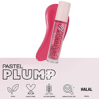 Pastel Profashion Plump Up Extra Hydrating Plumping Gloss - Vegan, Cruelty-Free Lip Gloss for Hydration & Plumping Pastel Profashion Plump Up Hydrating Lip Gloss - Vegan & Cruelty-Free hydrating lip gloss, plumping lip gloss, vegan lip care, cruelty-free cosmetics, paraben-free lip gloss, gluten-free beauty products, lip moisturizer, vegan beauty, cruelty-free beauty, Pastel Profashion, lip gloss, cosmetic gifts, beauty essentials, moisturizing lip care, vegan cosmetics
