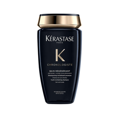 Kerastase Chronologiste Bain Regenerant Regenerating Shampoo - Luxury Hair Care for Damaged Hair, 8.45 fl oz