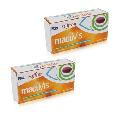 MacuVIS Saffron Eye Health Supplement - Antioxidant Support with Omega-3, Lutein, and Zeaxanthin - Dietary Supplement fo