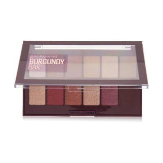 maybelline burgundy bar eye palette front view, maybelline burgundy bar eye palette swatches, maybelline burgundy bar eye palette applicator Maybelline New York Burgundy Bar Eye Palette - 12 Shades Maybelline Burgundy Bar Palette | 12 Shades maybelline, eye-palette, burgundy-bar-palette, makeup, eyeshadow, beauty, 12-shades, makeup-essentials, ai-generated, cosmetics
