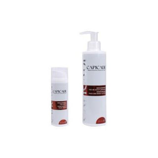 capicade moisturizing care set front view, capicade moisturizing face cream 50 ml, capicade moisturizing face and body lotion 220 ml Capicade Moisturizing Care Set - Hydrating Essentials | 2 Items Capicade Moisturizing Care Set - Hydrating Essentials capicade, moisturizing-care-set, skincare, face-cream, body-lotion, hydrating, bioceramid, inca-omega-oil, daily-use, ai-generated