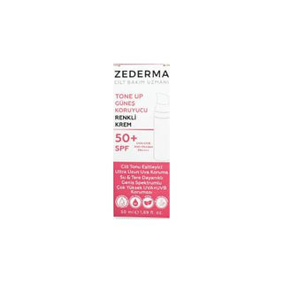 Zederma Tone Up SPF 50 Tinted Sunscreen Cream: Natural Tone, UVA/UVB Protection, Perfect for Sensitive Skin - 50ml Zederma SPF 50 Tinted Sunscreen: Natural Tone & UVA/UVB Protection Tinted Sunscreen, SPF 50 Sunscreen, Tone Up Cream, Sun Protection Cream, Natural Tone Sunscreen, Sensitive Skin Sunscreen, Water Resistant Sunscreen, UVA UVB Protection, Sunscreen for Daily Use, PA+++++ Sunscreen, sunscreen, sun cream, tinted cream, face sunscreen, daily sunscreen, skin protection, broad spectrum sunscreen, suns
