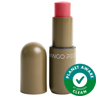 Mango Cream Blush & Lip Multistick - Vegan, Cruelty-Free Multiuse Makeup with Ayurvedic Adaptogens Mango Cream Blush: Vegan Multiuse Makeup multiuse blush, cream blush, vegan cosmetics, cruelty-free makeup, natural lip color, hydrating blush, Ayurvedic skincare, gluten-free beauty products, skincare-infused makeup, natural beauty products, eco-friendly cosmetics, conscious consumer products, sustainable beauty