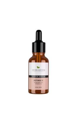 Herbaderm Retinol E Super Serum 30 ml - Anti-Aging Skincare with 0.3% Pure Retinol & 2% Vitamin E Herbaderm Retinol E Super Serum 30ml - Anti-Aging with Retinol & Vitamin E Retinol Anti-Aging Serum, Vitamin E Serum, Fine Lines and Wrinkles Reduction, Skin Discoloration Treatment, Anti-Aging Skincare, Skincare Routine, Nightly Skincare, Collagen Production, Skin Renewal, Smoother Skin, Even Toned Skin, Anti-Aging Products, Skincare for Mature Skin, Retinol Skincare, Vitamin E Benefits