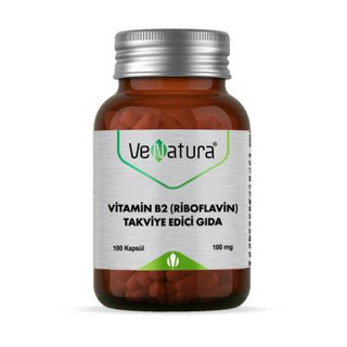 venatura vitamin b2 riboflavin 100 mg capsules, bottle of venatura vitamin b2 riboflavin VeNatura Vitamin B2 (Riboflavin) - 100 mg | 100 Capsules VeNatura Vitamin B2 (Riboflavin) 100 mg - 100 Capsules venatura, vitamin-b2, riboflavin, health-supplements, energy-support, athletes, healthy-living, dietary-supplements, vitamins, ai-generated