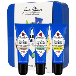 Jack Black Lip Balm Trio SPF 25 - Cruelty-Free, Gluten-Free Lip Care Set for Dry, Chapped Lips Jack Black Lip Balm Trio SPF 25 - Cruelty-Free & Gluten-Free lip balm SPF 25, cruelty-free lip care, gluten-free lip balm, lip care trio, Jack Black lip balm, lip care set, dry lip relief, chapped lip solution, SPF lip balm, nourishing lip care, eco-friendly packaging, health-conscious beauty, sensitive lip care