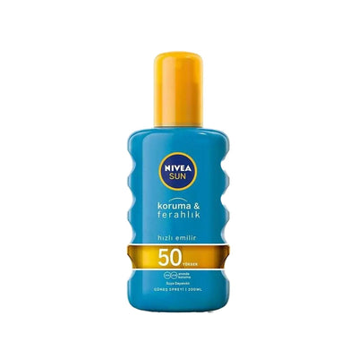 Nivea Nivea Sun Protection Spray SPF 50 200ml - Refreshing Sunscreen for Outdoor Activities