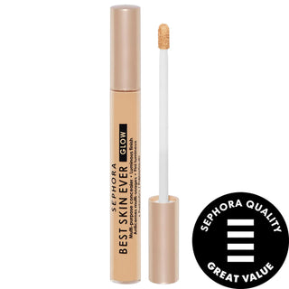 Sephora Collection Best Skin Ever Multi-Use Hydrating Glow Concealer - Long-Lasting Hydration & Radiant Finish Sephora Best Skin Ever Hydrating Concealer - 12hr Hydration multi-use concealer, hydrating concealer, radiant glow makeup, long-lasting hydration, noncomedogenic makeup, plant-based prebiotics in cosmetics, Sephora Collection, Best Skin Ever, concealer, makeup, skincare, cosmetics, beauty products, under-eye correction, hydration, natural finish, medium coverage, buildable coverage, sensitive skin 
