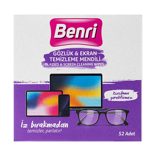 Benri Eyeglass & Screen Cleaning Wipes: Streak-Free, Individually Wrapped for Pristine Lenses & Devices On-the-Go! Benri Eyeglass & Screen Cleaning Wipes - Streak-Free Cleaning eyeglass cleaning wipes, screen cleaning wipes, lens cleaning wipes, streak-free wipes, optical instrument cleaner, eyeglass cleaner, screen cleaner, portable cleaning wipes, individually wrapped wipes, Benri cleaning wipes, cleaning wipes, eyeglass wipes, screen wipes, lens wipes, streak free, optical instrument wipes, portable wipe