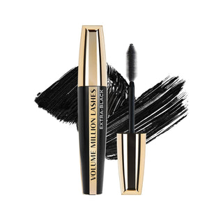 Loreal Paris Volume Million Lashes Extra Black Mascara for Dramatic Volume and Length Loreal Paris Volume Million Lashes Mascara - Extra Black Loreal Paris Mascara, Extra Black Mascara, Volume Million Lashes, Cosmetic Eye Makeup, Black Mascara for Volume, Loreal Paris Cosmetics, Mascara for Dramatic Volume, Eye Makeup Products, Volume Enhancing Mascara, Lengthening Mascara, Extra Black Eye Makeup, Makeup for Special Occasions, Everyday Makeup Essentials, Professional Makeup Products