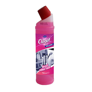 diversey clonet limescale remover bottle, diversey clonet limescale remover close-up, cleaning with diversey clonet limescale remover Diversey Clonet Limescale Remover - Powerful Cleaning for Fixtures & Teapots | 750 ml Diversey Clonet Limescale Remover 750 ml diversey, limescale-remover, cleaning-supplies, home-care, kitchen-cleaning, bathroom-cleaning, fixture-cleaning, limescale, hard-water-stains, ai-generated