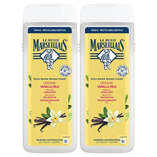 Le Petit Marseillais Vanilla Shower Gel: 92% Natural, Organic Ingredients for Gentle, Moisturizing Cleanse & Sensitive Skin Le Petit Marseillais Vanilla Shower Gel - Natural & Gentle Cleanse Vanilla shower gel, Natural shower gel, Organic shower gel, Recyclable shower gel, Moisturizing shower gel, Gentle shower gel, Le Petit Marseillais, Vanilla body wash, Shower gel for sensitive skin, Eco-friendly shower gel, body wash, natural body wash, organic body wash, moisturizing body wash, gentle body wash, vanill